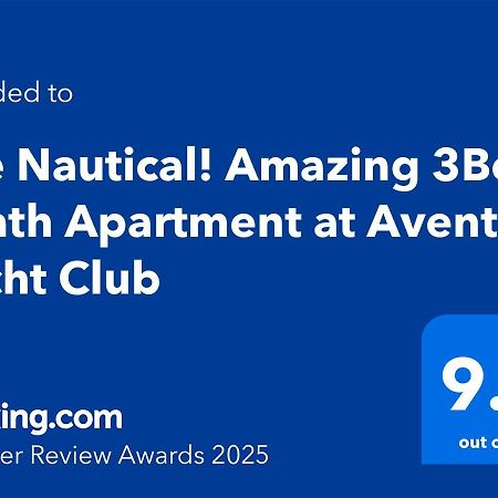 The Nautical! Amazing 3Bed 2Bath Apartment At Aventura Yacht Club Exteriér fotografie