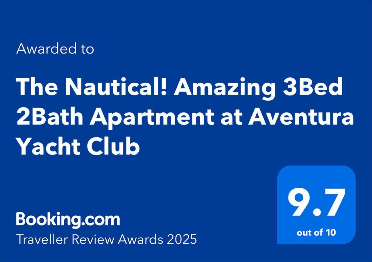 The Nautical! Amazing 3Bed 2Bath Apartment At Aventura Yacht Club Exteriér fotografie