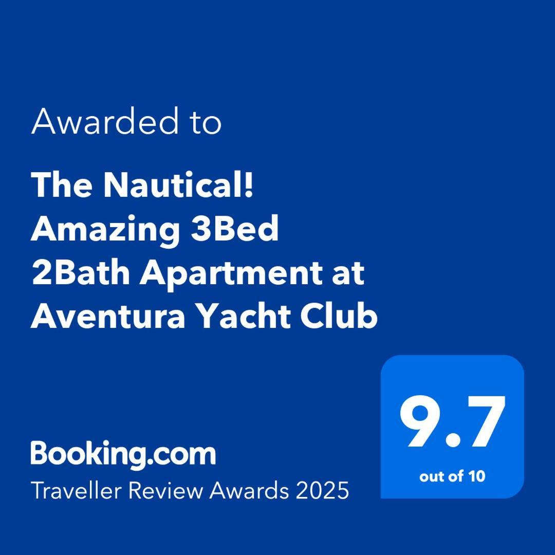 The Nautical! Amazing 3Bed 2Bath Apartment At Aventura Yacht Club Exteriér fotografie